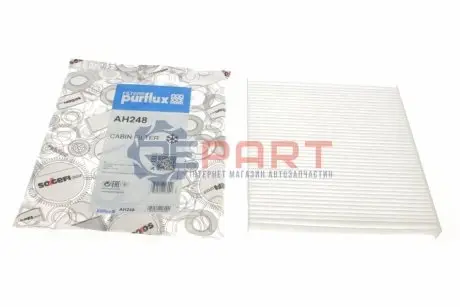 Фільтр салону Hyundai Accent IV 10-/Tucson 04-10/i40 11-/KIA Rio 05-/Sportage 04 Purflux AH248 Купити в Україні