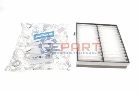 Фото Фільтр салону MB ML-class (W163) 98-05 (вугільний) Purflux (AH297) зображення 1