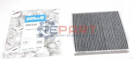 Фото Фільтр салону Mitsubishi Grandis/Lancer/Outlander 03- (вугільний) Purflux (AHC210) зображення 1