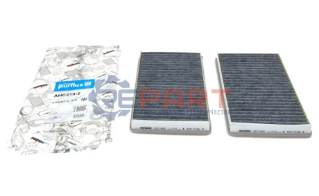 Фільтр салону BMW 5 (E60/E61)/6 (E63/E64) 2.0-5.0 01-10 (к-кт 2шт.) Purflux AHC2192 Купити в Україні