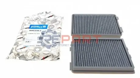 Фото Фільтр салону BMW 5 (E39) 96-03 (к-кт 2шт.) Purflux (AHC2392) зображення 1