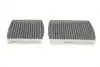 Фото Фільтр салону Citroen C3/C4/Peugeot 207/208 09- (К-кт 2 шт.) (вугільний/антиалергенний/антибактеріальний) Purflux (AHC2452) зображення 3