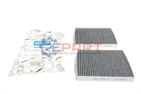 Фото Фильтры салона угольный комплект, BMW 5 (F10), 6 (F13), 7 (F01-F04) 08- Purflux (AHC3362) изображение 1