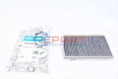 Фільтр салону Fiat 500L/500X 12-/Jeep Compass/Renegade 17- (вугільний) Purflux AHC396 Купити в Україні