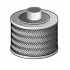 Паливний фільтр VOLVO C30, C70 II, S40 II, V50 CITROEN C4, C4 GRAND PICASSO I, C4 I, C4 PICASSO I, C5 II, C5 III, C8, JUMPY II FIAT SCUDO, ULYSSE FORD C-MAX, FOCUS C-MAX, FOCUS II 2.0D 10.03 Purflux (C489) зображення 2
