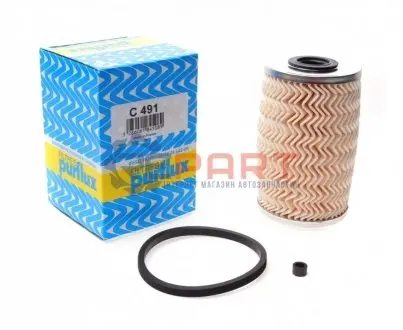 Фільтр паливний Renault Trafic/Master 1.9-2.5TDCi Purflux C491 Купити в Україні