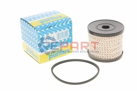 Фото Фільтр паливний Citroen Berlingo/Peugeot Partner 2.0HDi 99-05 (сис-ма Siemens) К-кт Purflux (C495E) зображення 1