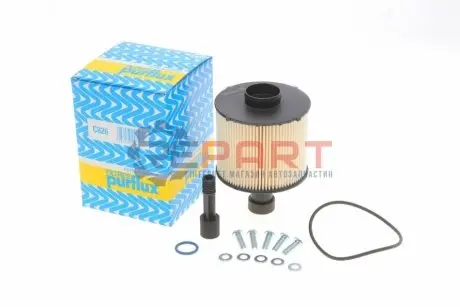 Фото Фільтр паливний Renault Kangoo/Dokker/Duster/Logan 1.5dci 10- Purflux (C826) зображення 1
