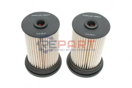 Фото 1 — Фільтр паливний Chevrolet Captiva 2.2D 4WD 11-/Opel Antara 2.0/2.2 CDTi 10- (к-кт) Purflux (C8682) Фото Фільтр паливний Chevrolet Captiva 2.2D 4WD 11-/Opel Antara 2.0/2.2 CDTi 10- (к-кт) Purflux (C8682) зображення 1