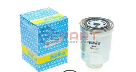 Фільтр паливний Mazda 323 1.6TD/1.7D/2.0D 86-98 Purflux CS867 Купити в Україні
