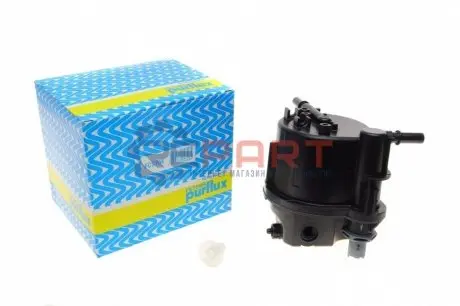 Паливний фільтр CITROEN C1, C2, C2 ENTERPRISE, C3 I, C3 II, C3 PLURIEL, NEMO, XSARA FORD FIESTA V, FIESTA VI, FUSION MAZDA 2 PEUGEOT 1007, 107, 206, 206+, 207, 307, BIPPER 1.4D 09.01 Purflux FCS704 Купити в Україні