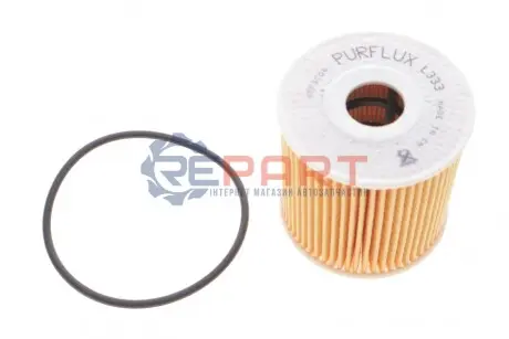 Фільтр масляний Nissan Primera/Almera 2.2 Di 00- Purflux L333 Купити в Україні
