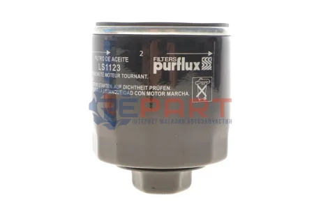 Фiльтр масляний Purflux LS1123 Купити в Україні