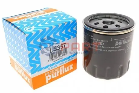 Фільтр масляний Ford Focus/Transit 2.5D/Volvo S60/S80/V60/V70 2.0T 10- Purflux LS357 Купити в Україні