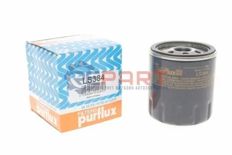 Фото Фільтр масляний Smart Forfour 1.5CDi 03-08 Mitsubishi Colt 1.5 D 04-13 Purflux (LS384) зображення 1