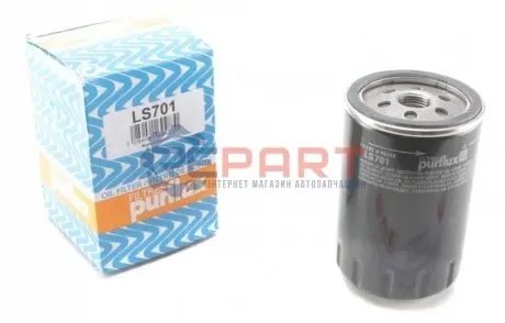Фільтр масляний Ford Escort/Fiesta 84 Purflux LS701 Купити в Україні