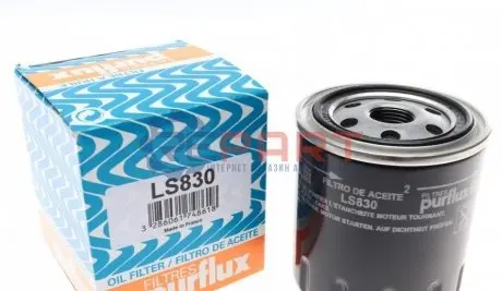 Фото Фільтр масляний Nissan Primera/Almera/Sunny 1.3-3.0i 70-07 Purflux (LS830) зображення 1