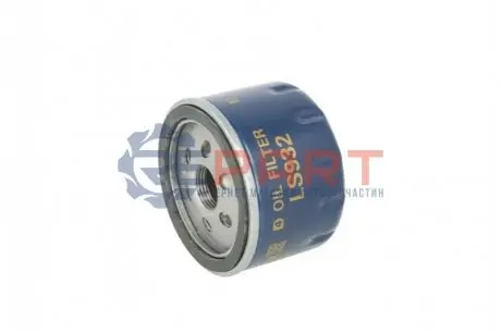 Фільтр масляний Renault Kangoo/Trafic/Opel Vivaro 1.9D/1.5dCi/1.4i/1.6i (53mm) Purflux LS932 Купити в Україні