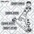 Сайлентблок задний передний рычажный MITSUBISHI GALANT D Q-fix (Q0050993) изображение 3