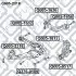 Сайлентблок заднего рычага HONDA CIVIC FD 4D 2006-201 Q-fix (Q0052318) изображение 3