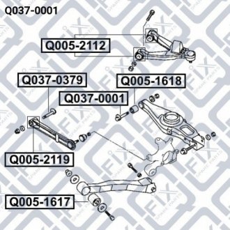 Болт с эксцентриком Q-fix Q0370001