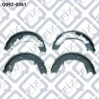 Колодки тормоза стоянки Q-fix Q0920361