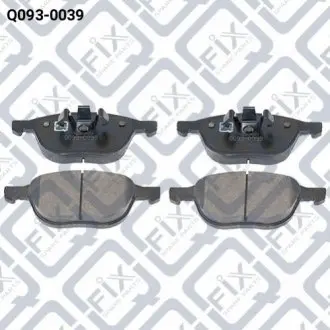 Тормозные колодки передние Q-fix Q0930039
