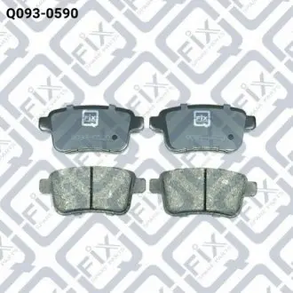 Колодки гальмівні задні дискові Q-fix Q0930590