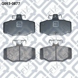Колодки тормозные дисковые задние Q-fix Q0930877