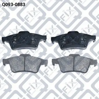 Колодки гальмівні задні дискові Q-fix Q0930883 Купити в Україні