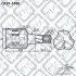 ШРКШ ВНУТР (К-Т) (тришип) CHEVROLET AVEO T250 1.6 Q-fix (Q1311030) изображение 2