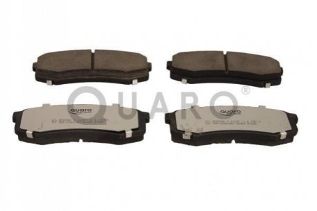 Тормозные колодки TOYOTA T. LANDCRUISER 03-/PAJERO 03- SILVER CERAMIC - (4605A389, 4605A458, AY060TY006) QUARO QP0098C (фото 1)