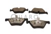 Колодки гальмівні BMW P. E60/61/90/91 SILVER CERAMIC - (2339267, 2339268, 34112339267) QUARO QP0556C (фото 1)