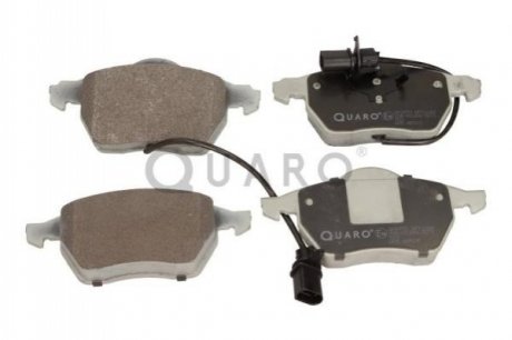 Тормозные колодки VW P. A6 97-/A4 94- Z CZUJNIKAMI - (4B0615116, 4B0615116A, 4B0615116F) QUARO QP6970 (фото 1)