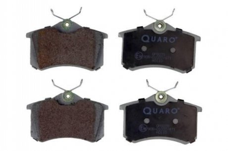 Тормозные колодки VW T. GOLF/BORA/PASSAT/A3/A4/A6/OCTAVIA/ 92-12 GR 17,2MM QUARO QP8078 (фото 1)