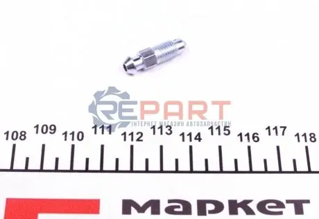 Штуцер прокачки гальм (M7x1/7x26.2) QUICK BRAKE 0053X Купити в Україні