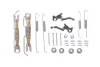 Комплект пружинок колодок ручника Toyota Prius/Yaris 00-09 QUICK BRAKE (105-0002S) зображення 1