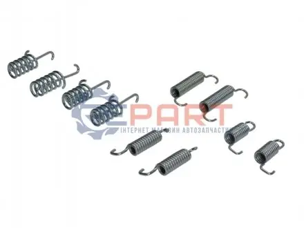 Фото Комплект пружинок колодок ручника MB Sprіnter 906, 515 (спарка) QUICK BRAKE (105-0004) зображення 1