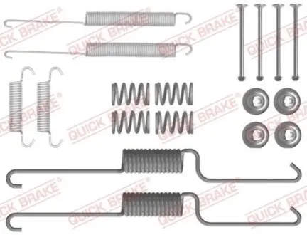 Монтажний набір гальмівної колодки VW AMAROK 2.0/2.0D/3.0D 09.10 QUICK BRAKE 105-0026X-02