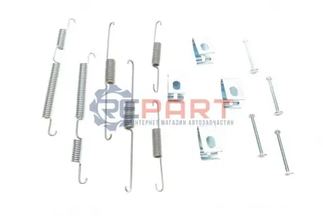 Монтажний набір гальмівної колодки (MANDO) HYUNDAI ACCENT II, ELANTRA IV, MATRIX KIA CEE'D, SOUL I 1.3-2.0D 09.99-12.14 QUICK BRAKE 1050035 Купити в Україні