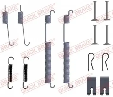 Монтажний набір гальмівної колодки SEAT IBIZA V SKODA RAPID VW POLO V 1.0-1.6D 11.10 QUICK BRAKE 1050053 Купити в Україні