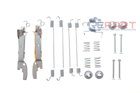 Комплект пружинок колодок ручника Dacia Logan III/Sandero III 21- QUICK BRAKE 105-0058S