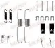 Монтажний набір гальмівної колодки (AKEBONO) DAIHATSU CHARMANT TOYOTA COROLLA, STARLET, TERCEL 1.0-1.6 07.75-10.95 QUICK BRAKE (1050534) зображення 1