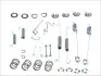 Фото Монтажний набір гальмівної колодки (LUCAS) FORD TRANSIT 1.6/2.0/2.5D 09.85-09.92 QUICK BRAKE (1050641) зображення 1