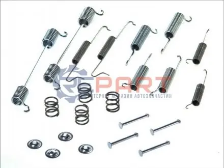 Монтажний набір гальмівної колодки (VAG) VW LT 40-55 I 2.4/2.4D 12.78-06.96 QUICK BRAKE 1050648 Купити в Україні