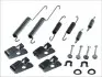 Монтажний набір гальмівної колодки (AKEBONO) HONDA ACCORD I, ACCORD II, CIVIC V, CIVIC VI, CIVIC VII, PRELUDE II PEUGEOT 106 II 1.1-1.8 01.78-09.05 QUICK BRAKE (1050654) зображення 1