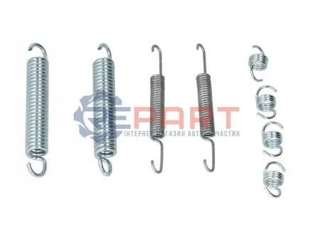 Комплект пружинок колодок стояночного тормоза QUICK BRAKE 105-0662 Купить в Украине