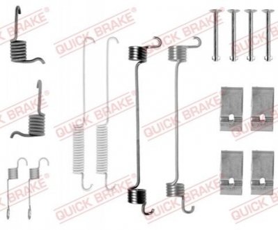 Монтажний набір дискових колодок QUICK BRAKE 1050676 (фото 1)