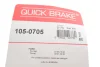 Комплект пружинок колодок стояночного тормоза QUICK BRAKE (1050705) изображение 3