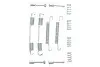 Комплект пружинок колодок ручника BMW 3 (E36)/Z3 (E36) 91-03 (Ate) 1050708